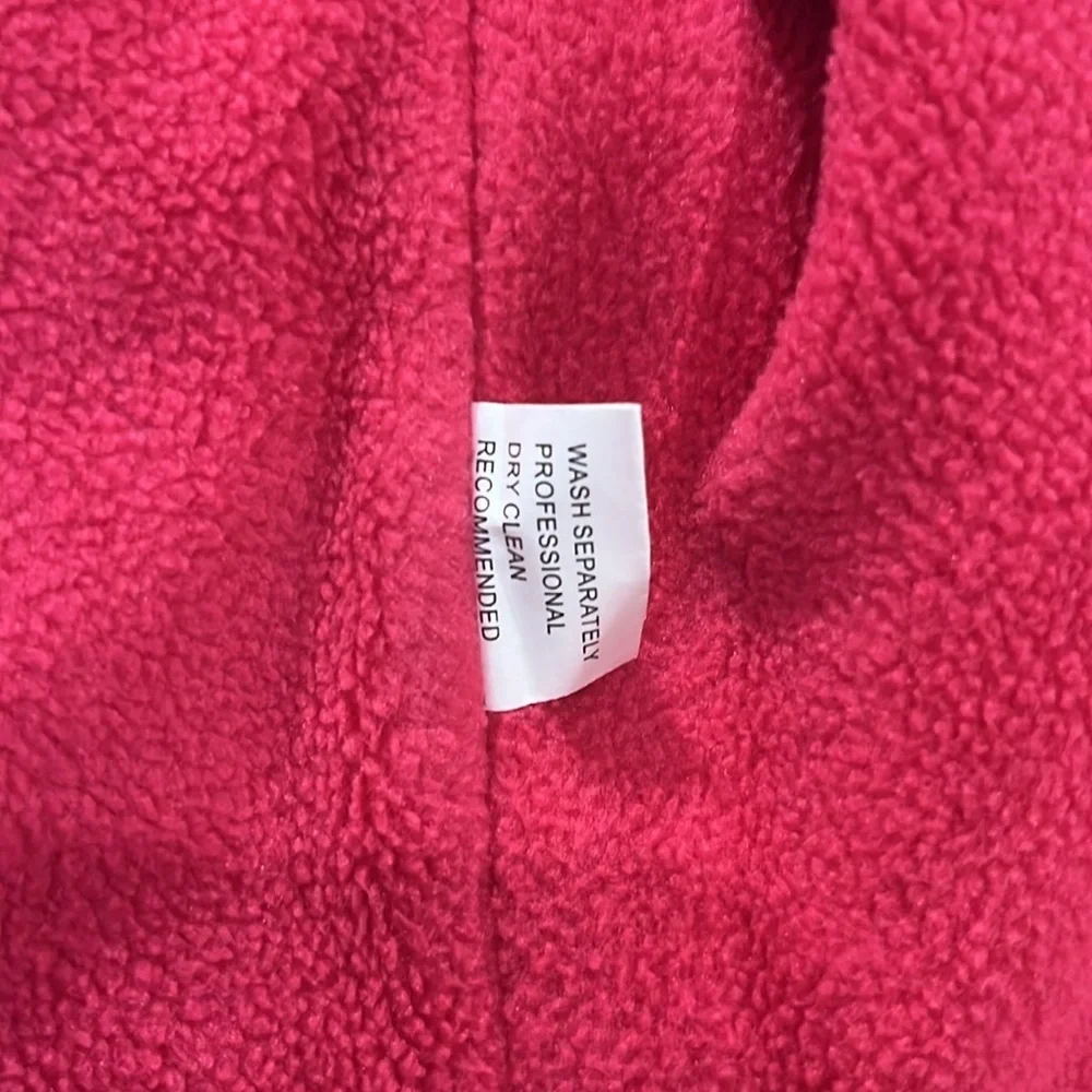 Irish Farmyard Friends Double Layer Fleece Vest, Size 6 girls